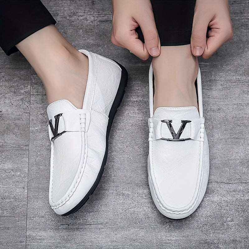 Men's Horsebit Loafer Shoes Slip On Casual Non-slip Shoes