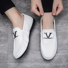 Men's Horsebit Loafer Shoes Slip On Casual Non-slip Shoes