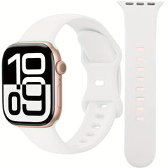 Christmas iWatch 10 1 Series Soft Strap Waterproof Breathable Light Beige