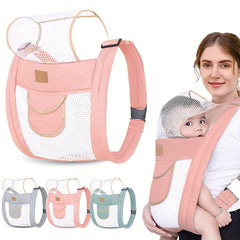 Double Mesh Breathable Baby Carrier for Comfort and Support