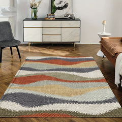 Soft Non-Slip Boho Bedside Rug Waterproof Farmhouse Living Room Bedroom Office