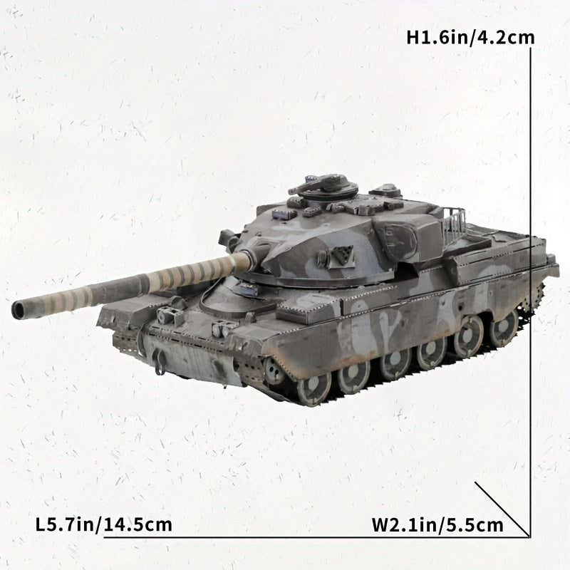 Chief MK6 Main Battle Tank 3D Metal Puzzle Model