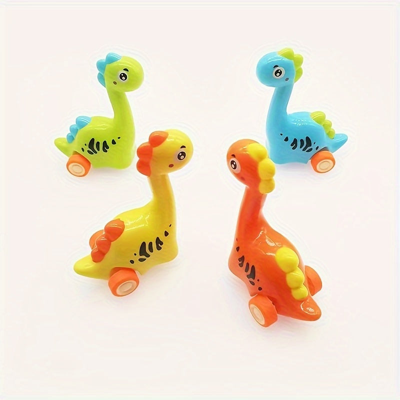 Long Neck Dinosaur Pull back Car Toy for Kids