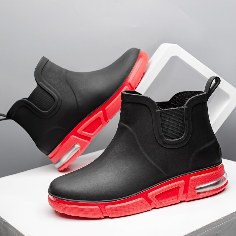 Men's Rain Boots Waterproof Non slip Rain Shoes For Outdoor Fishing