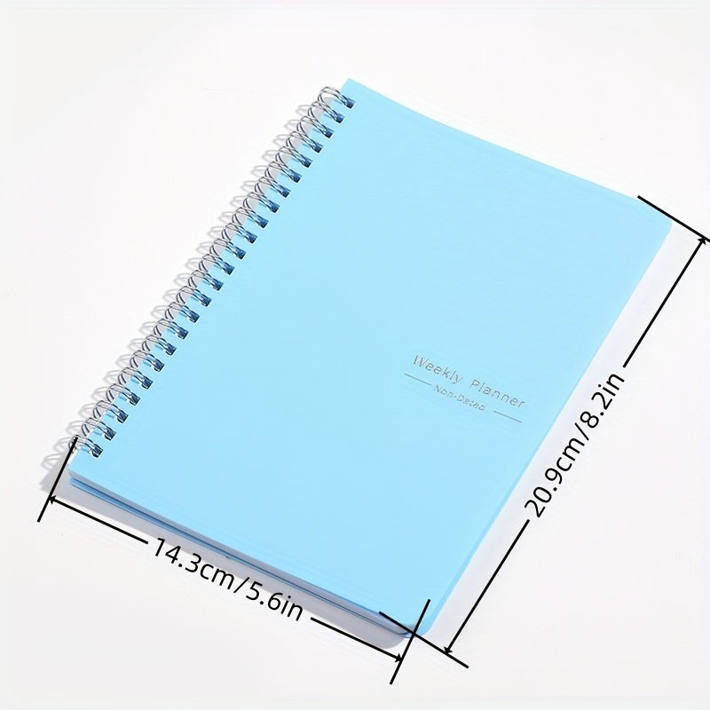 A5 Weekly Plan Book - Daily Plans, To Do Lists, Habit Trackers