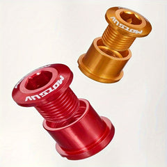 4pcs Bike Chainring Bolts Aluminum Alloy Replacement Parts
