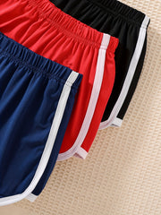 3pcs Girls Quick-Drying Shorts for Summer Outdoor