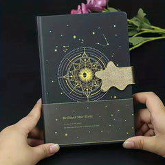 Creative Paper Magnetic Notebook DIY Hand Painted Journal