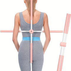 Yoga Stretching Cross Stick Hunchback Posture Corrector Durable Equipment