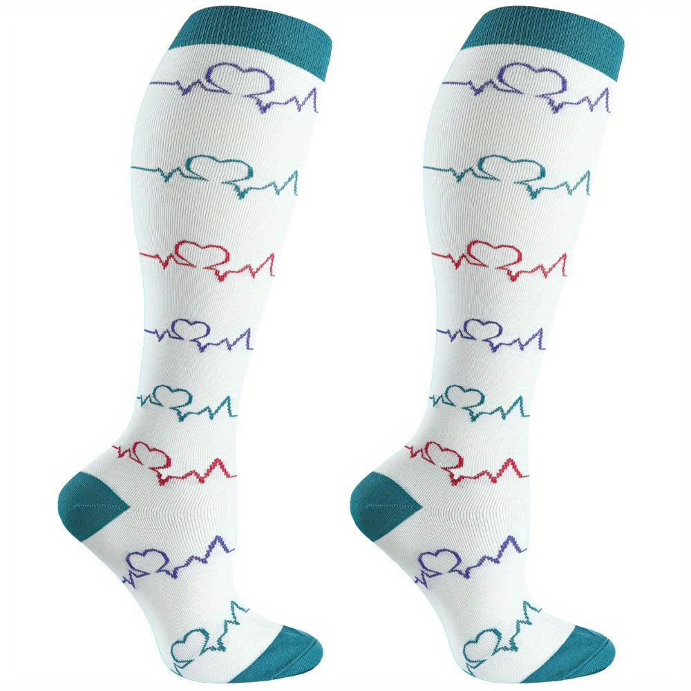 20-30mmHg Compression Socks for Women & Men - Athletic Support