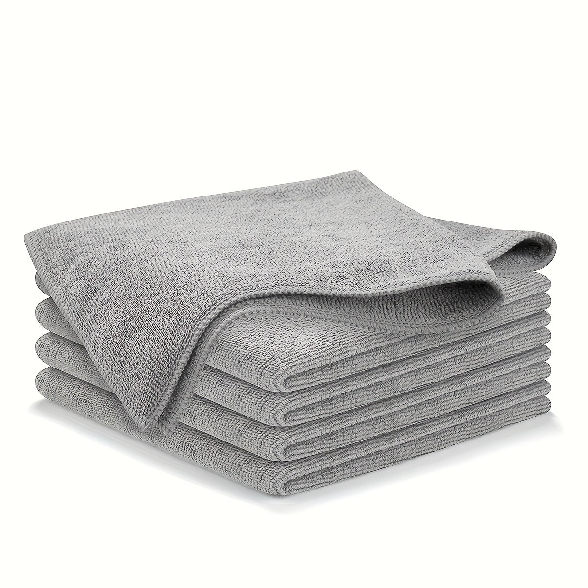 Gray Car Waxing Cleaning Towel Set