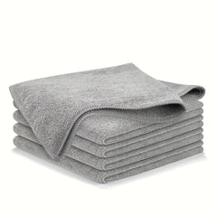 Gray Car Waxing Cleaning Towel Set