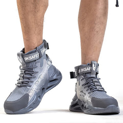 CEATSAFETV Men's Safety Boots Steel Toe Work Shoes