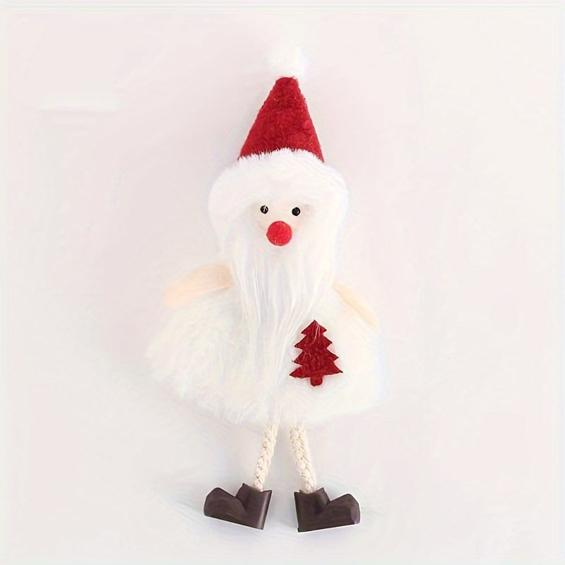 Christmas Tree Hanging Ornaments Snowman Santa Claus Figurine Doll