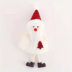 Christmas Tree Hanging Ornaments Snowman Santa Claus Figurine Doll