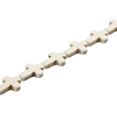 36pcs 8 10mm Cross Beads for DIY Jewelry Making