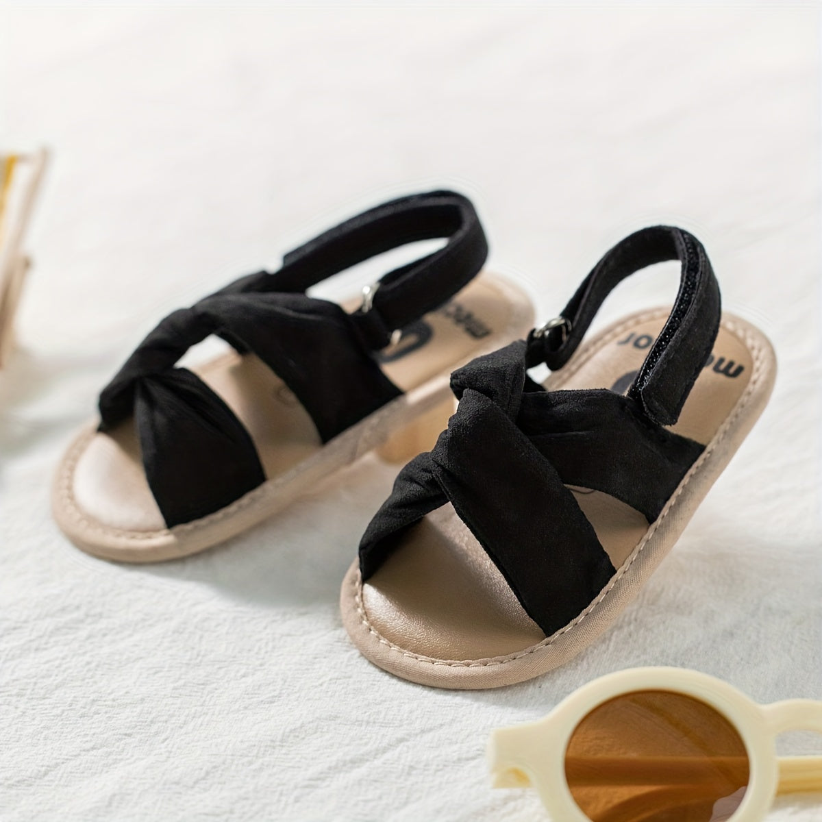 Baby Girls Casual Solid Open Toe Sandals Lightweight Walking Shoes