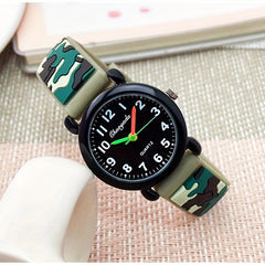 Fun Kids Digital Watch with Colorful Band