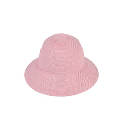 Wide Brim Bucket Hat Straw Sunscreen Fisherman Cap