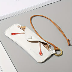 Minimalist Solid Glasses Storage Pouch Lightweight Dustproof Organizer