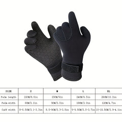 Neoprene Diving Gloves for Water Sports - 3mm 5mm Warm Keeping Gloves