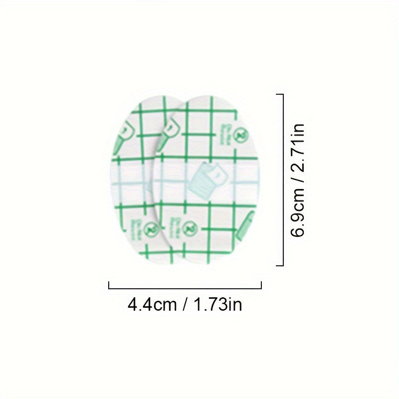 20pcs Anti-friction Heel Stickers Gel Foot Stickers