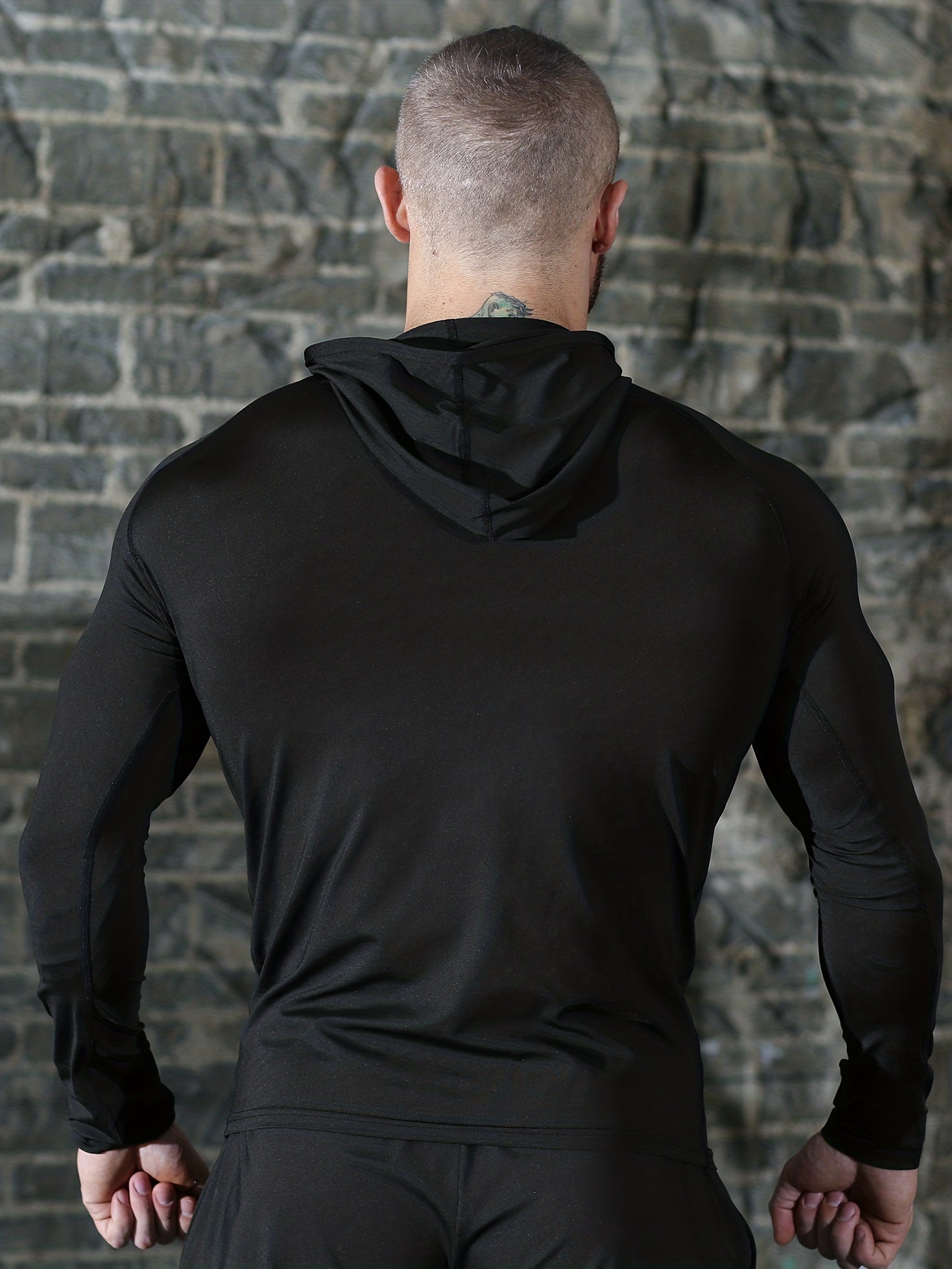 Men's Compression Suit Long Pants Long Sleeved Shirt Sports Shorts