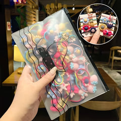20pcs Colorful Elastic Hair Ties For Baby Girls
