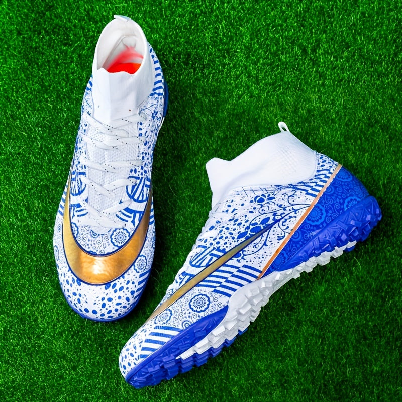High Top Anti Skid Turf Soccer Cleats Women Men