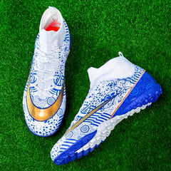 High Top Anti Skid Turf Soccer Cleats Women Men