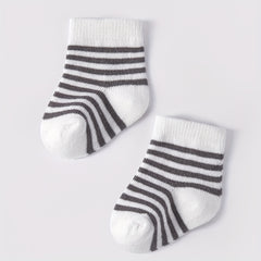 8 Pairs Infants & Toddlers Star & Stripe Socks Spring Autumn