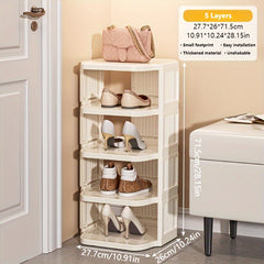 Floor Standing Shoe Rack 9-layer Shoe Cabinet Shoe Storage Organizer