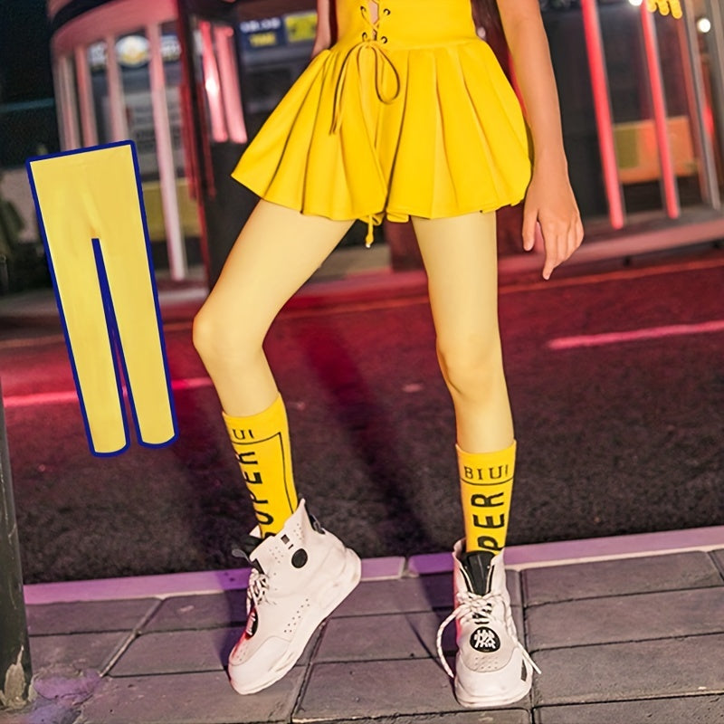 Girls Kids Hip hop Punk Style Stockings Tights Pantyhose