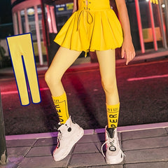 Girls Kids Hip hop Punk Style Stockings Tights Pantyhose
