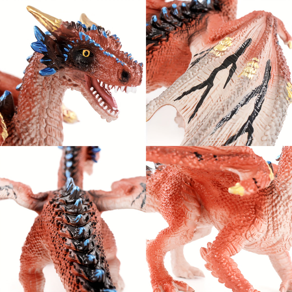 1pc Dinosaur Toy Simulation Hard Glue Static Wildlife Decoration