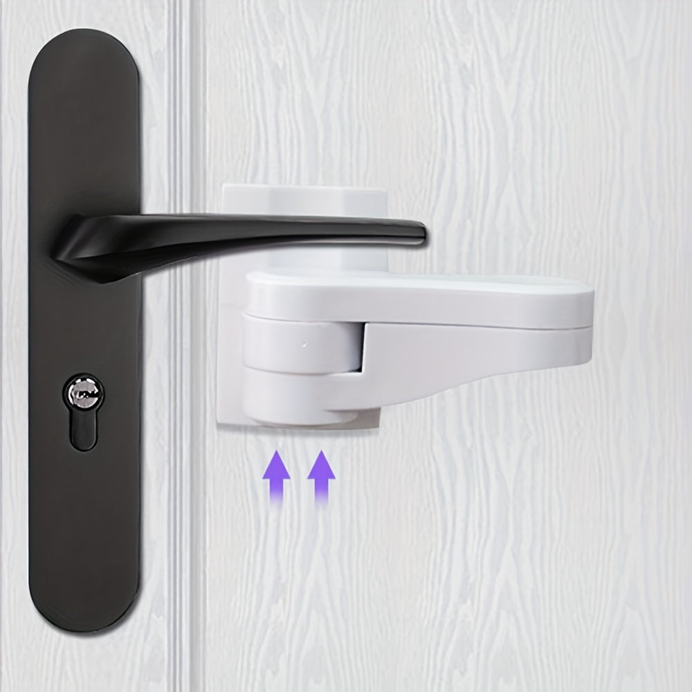 5pcs Childproof Door Lever Lock - Keep Your Little Ones Safe and Secure