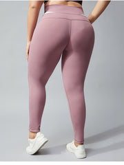 Letter Print High Waist Yoga Running Sports Leggings