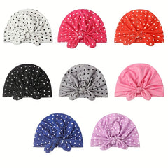 Polka Dot Rabbit Ear Casual Hat for Kids - Ideal Birthday Gift
