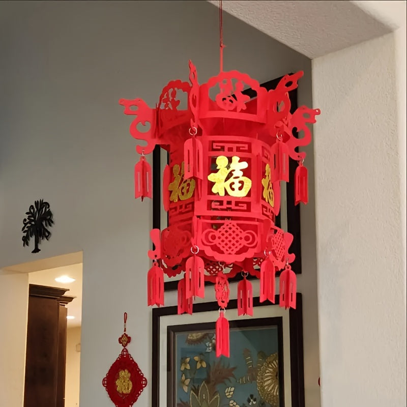 Red Lanterns Wedding Lanterns Decorations for Halloween Thanksgiving Christmas