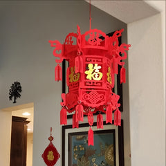 Red Lanterns Wedding Lanterns Decorations for Halloween Thanksgiving Christmas