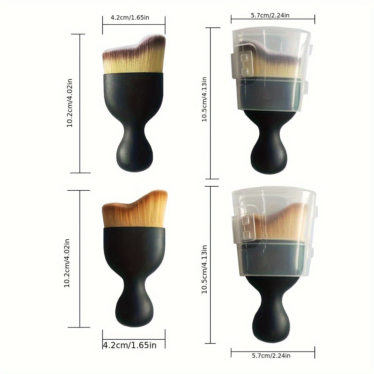 Portable Face Brush for Makeup Foundation Powder