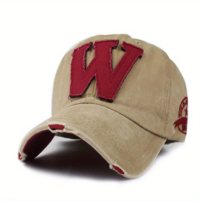Vintage Baseball Cap Distressed Washed Dad Hat