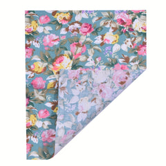 8pcs Floral Quilting Fabric Cotton DIY Doll Clothes Precut For Patchwork Craft