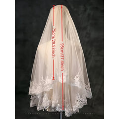 French Vintage Bridal Veil Headpiece for Wedding