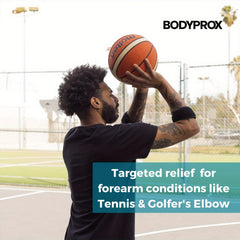 Elbow Pads for Tennis & Golf, One Size Fits All