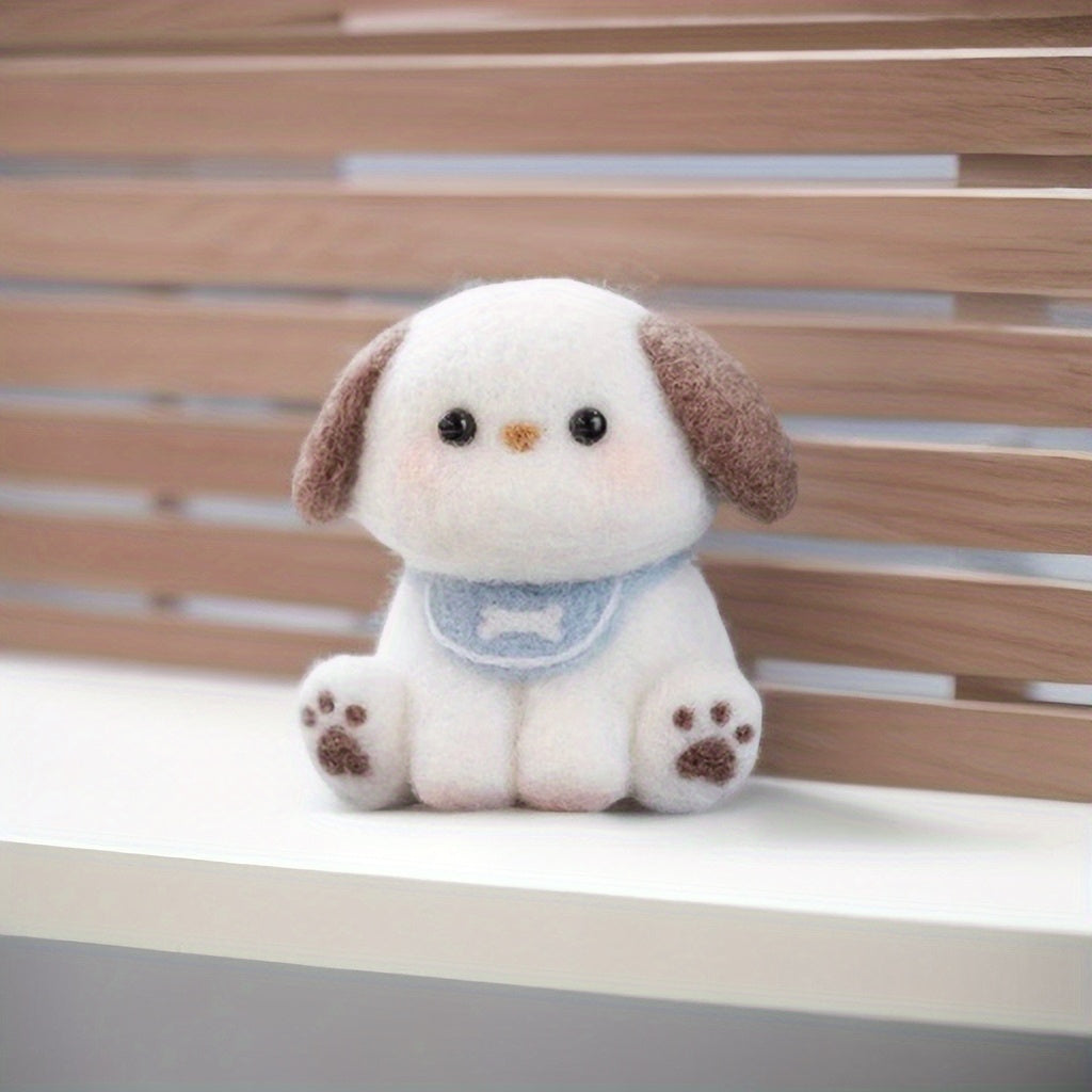 Dog Plush Felt DIY Kit Gift Doll Home Decor