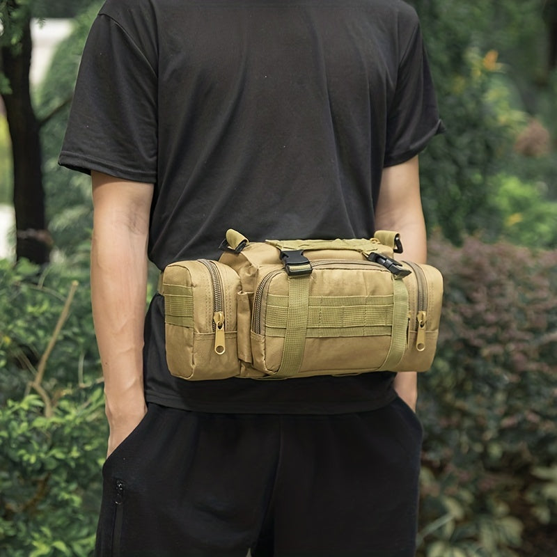 Waterproof Tactical Camera Waist Bag for Outdoor Sports Hiking Fishing Shooting