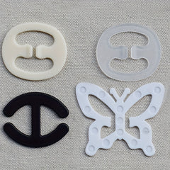 4pcs Bra Straps Control Clips Invisible Buckles Women's Lingerie Accessories