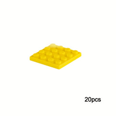20pcs MOC 3031 Thin Sheets 4 4 Plates Building Blocks Educational Toy
