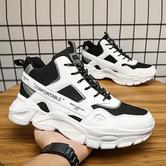 Men's Breathable Chunky Sneakers Elevator Shoes Footwear